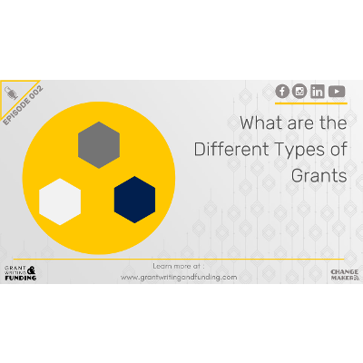 Ep. 2: What are the Different Types of Grants? icon