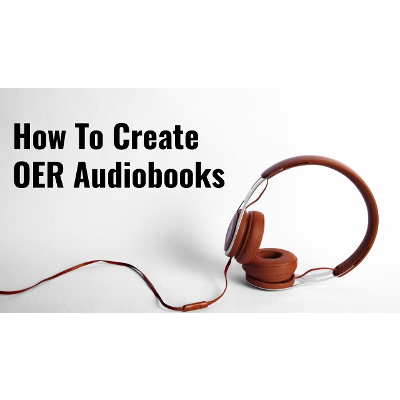 Create an OER Audiobook (How To Guide) icon