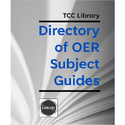 TCC Library Directory of OER Subject Guides