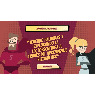 ESTRATEGIA DIDACTICA "Tejiendo Palabras y Explorando la Lectoescritura a través del Aprendizaje Rizomático" icon