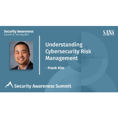 Understanding Cybersecurity Risk Management