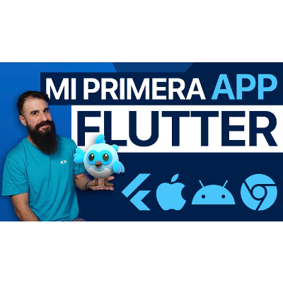 Crea una APP Android, iOS y Web usando FLUTTER icon