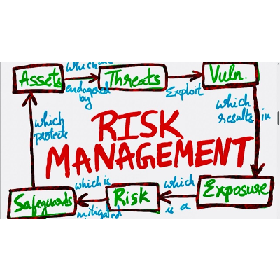 Risk Management in Cybersecurity- Information Security Risk Management icon