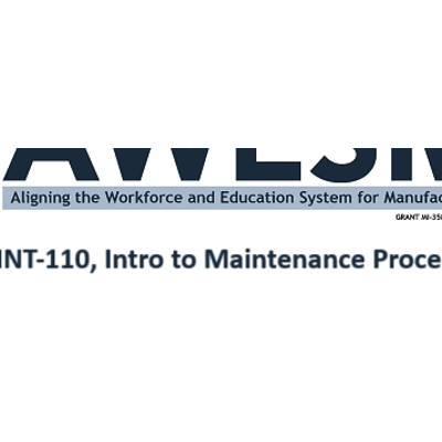 MNT-110, Intro to Maintenance Procedures icon