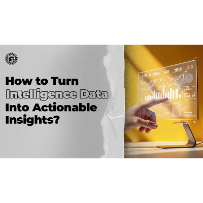 How to Turn Intelligence Data Into Actionable Insights?  icon