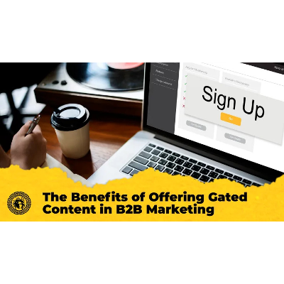 The Benefits of Offering Gated Content in B2B Marketing  icon