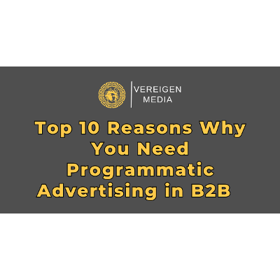 Top 10 Reasons Why You Need Programmatic Advertising in B2B   icon