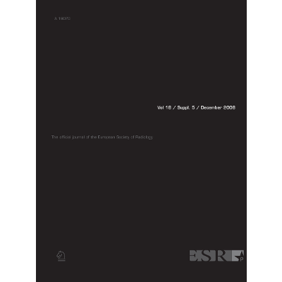 Pediatric radiation protection - European Radiology Supplements