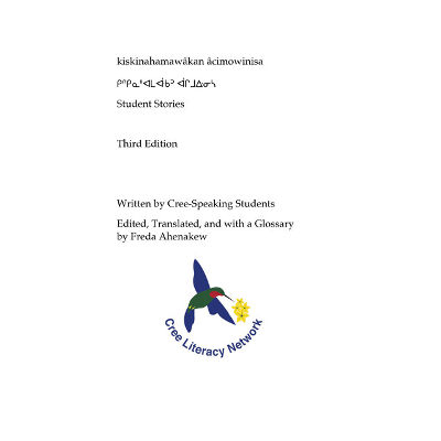 kiskinahamawâkan âcimowinisa / ᑭᐢᑭᓇᐦᐊᒪᐚᑲᐣ ᐋᒋᒧᐏᓂᓴ / Student Stories icon