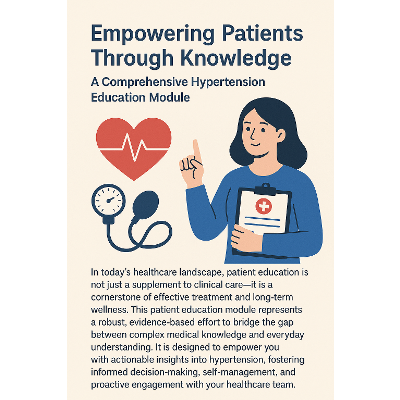 Module 1. Cardiovascular Health-Hypertension (Patient Medical Education) icon