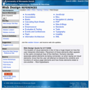 Web Design References icon