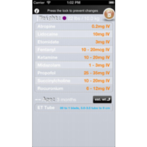 EMRA Pediatric Airway App for iOS icon