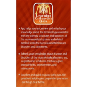 Learning Orthopedics Quiz App for iOS