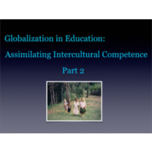 Globalization in Education: Assimilating Intercultural Competence Part 2 icon
