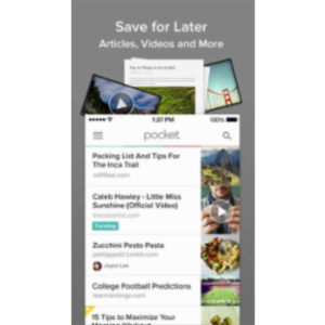 Pocket (Formerly Read It Later) App for iOS icon