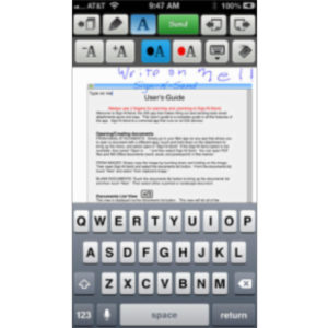 Sign-N-Send Free App for iOS