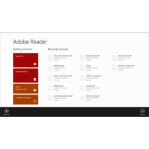Adobe Reader Touch App for Windows icon