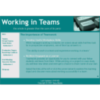 Working in Teams icon