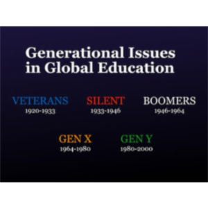 Syllabus- Generational Issues in Global Education icon