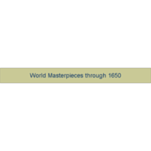 World Masterpieces through 1650 icon