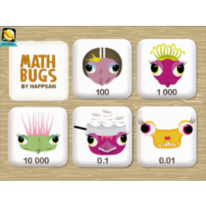 Math Bugs Full App for iPad icon