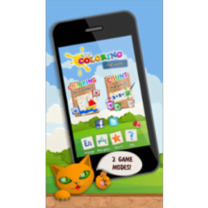 Kids Coloring and Math App for iOS icon