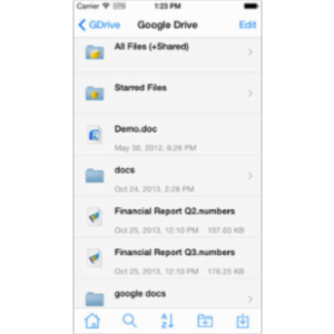 GDrive App for iOS