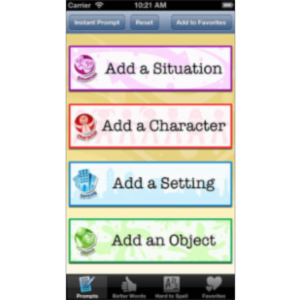 Writing Prompts for Kids App for iOS