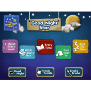Sprout’s Good Night Star HD App for iPad icon