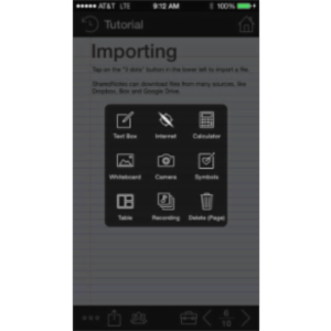Shared Notes for School and Work App for iOS icon