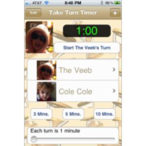Take Turn Timer App for iOS icon
