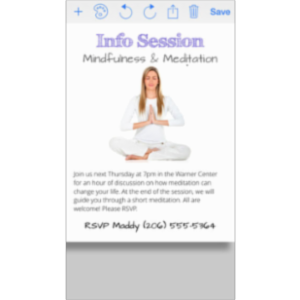 PosterMaker App for iOS icon