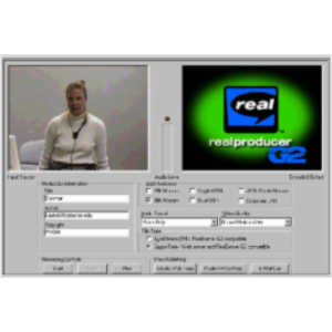 Creating Streaming video with RealProducer