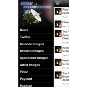 New Horizons: a NASA Voyage to Pluto App for iOS icon