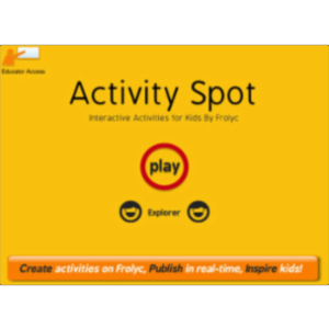 Activity Spot By Frolyc : Reading, Writing, Science, Social Studies & Math Activities App for iPad icon