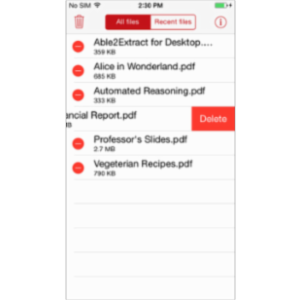 Sonic PDF Creator App for iOS icon