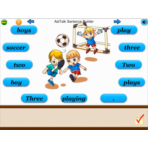 Sentence Builder Free App for iPad icon