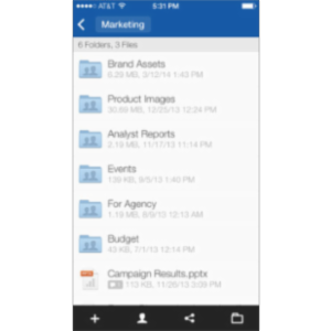 Box App for iOS icon