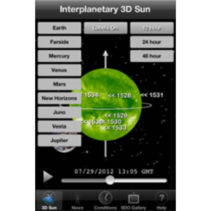 Interplanetary 3D Sun App for iOS icon