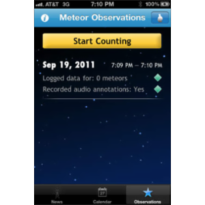 Meteor Counter App for iOS icon