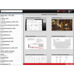 The Aldrich Handbook of Fine Chemicals App for iPad icon