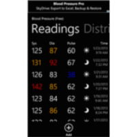 Blood Pressure App for Windows Phone icon