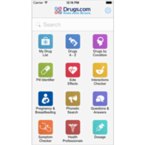 Drugs.com Medication Guide App for iOS