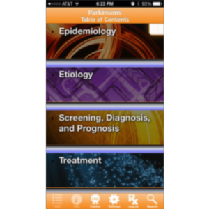 Parkinson’s Disease @Point of Care™ App for iOS icon