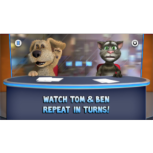 Talking Tom & Ben News App for iOS icon