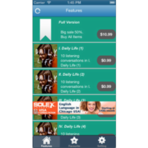English Conversation for the Beginners App for iOS icon
