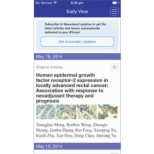 Cancer Science App for iOS