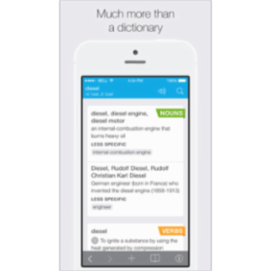 Concise English Dictionary & Thesaurus App for iOS icon