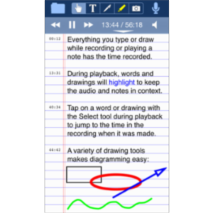 AudioNote App for iOS icon