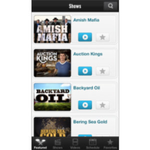Discovery Channel App for iOS